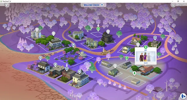 The altered Willow Creek map in game
