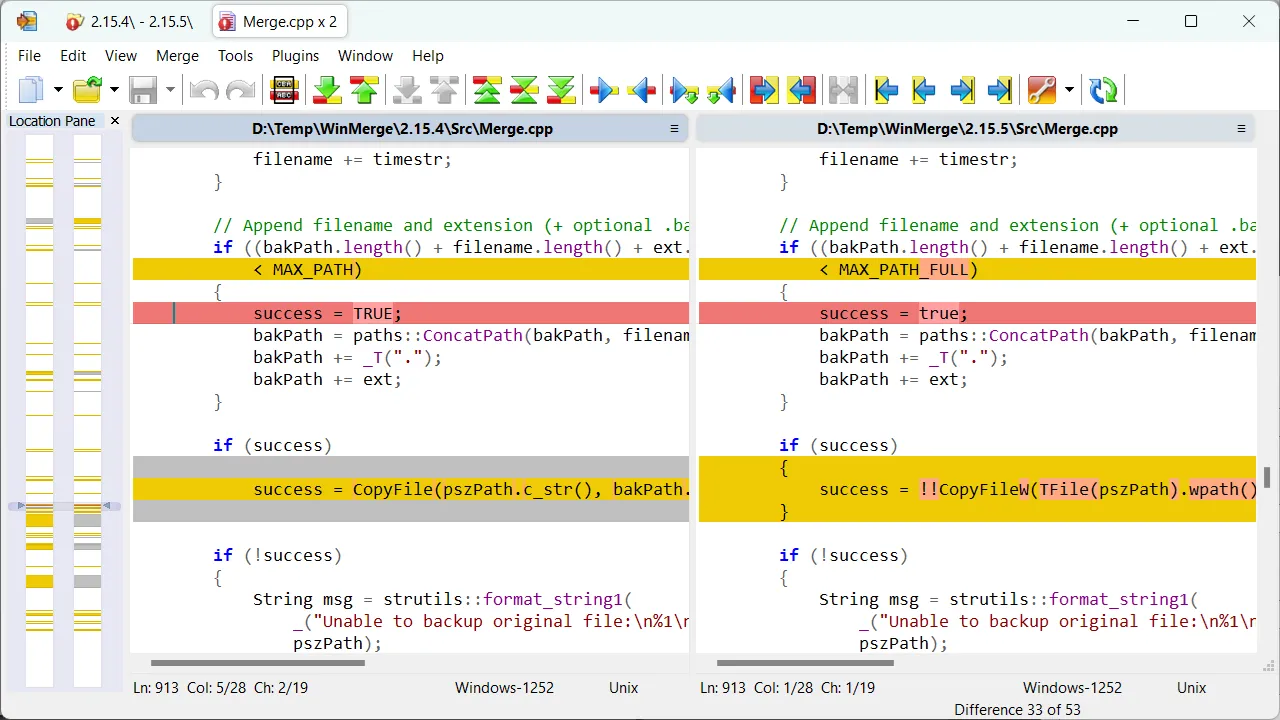 Winmerge